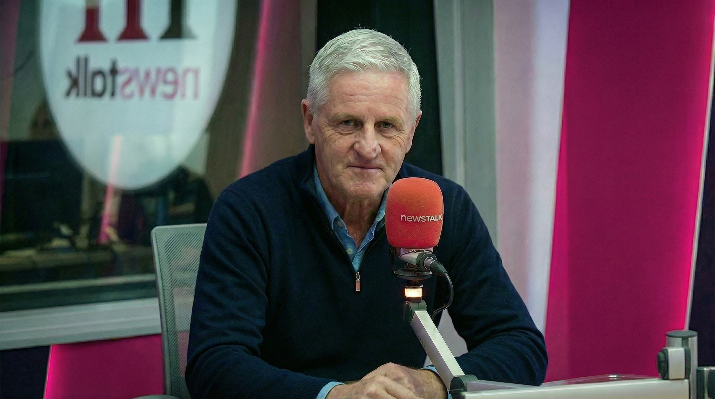 Kissane speaking to listeners